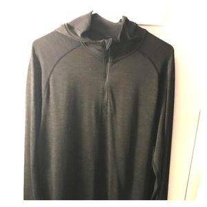 Lululemon Men’s Metal Vent Tech 1/4 Zip WITH HOOD